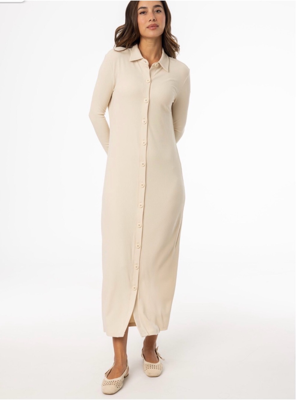 Stone cardi maxi dress by dress blank